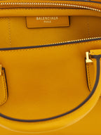 Mini Yellow Calfskin Satchel