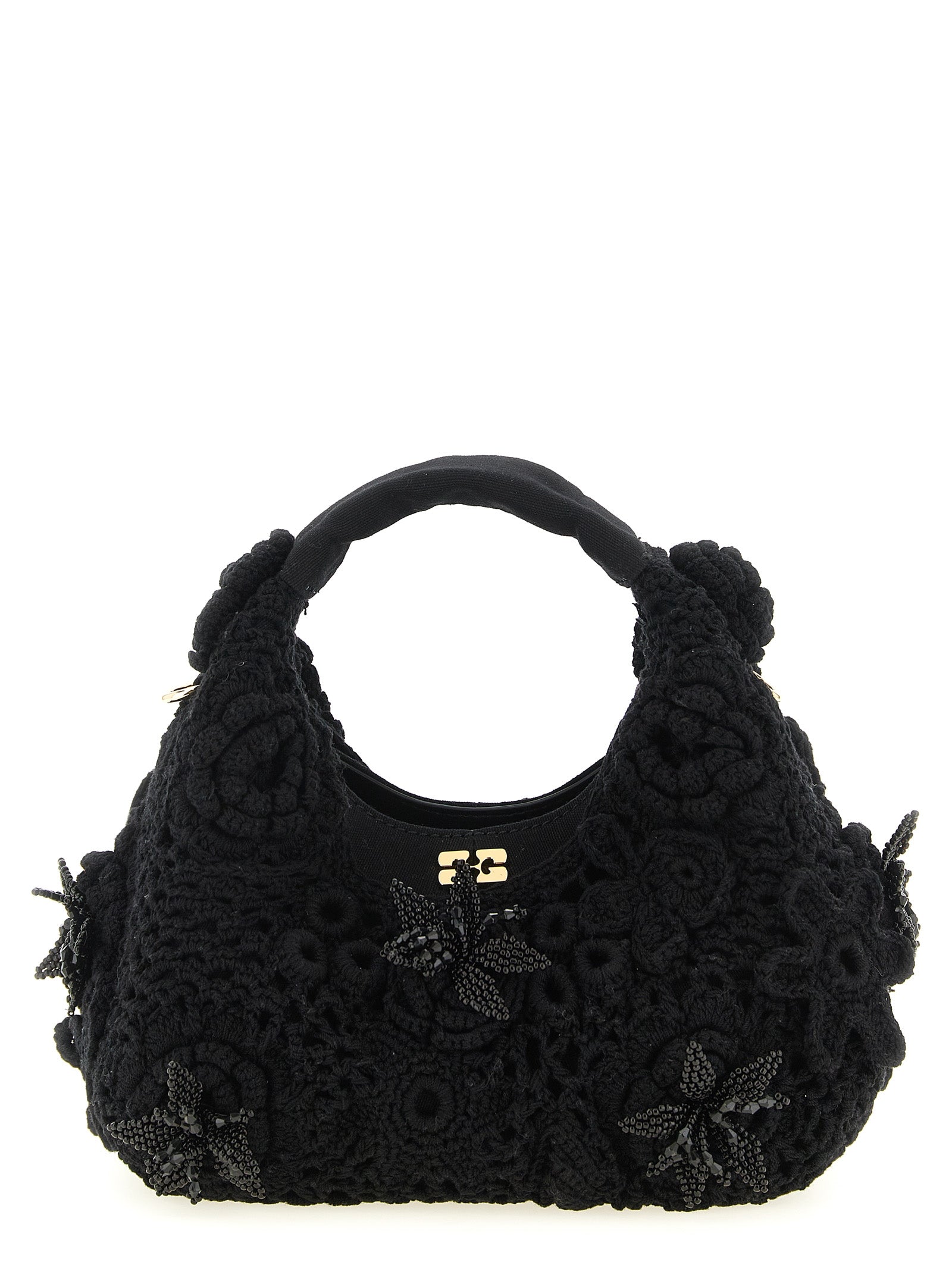 Black Organic Cotton Handbag