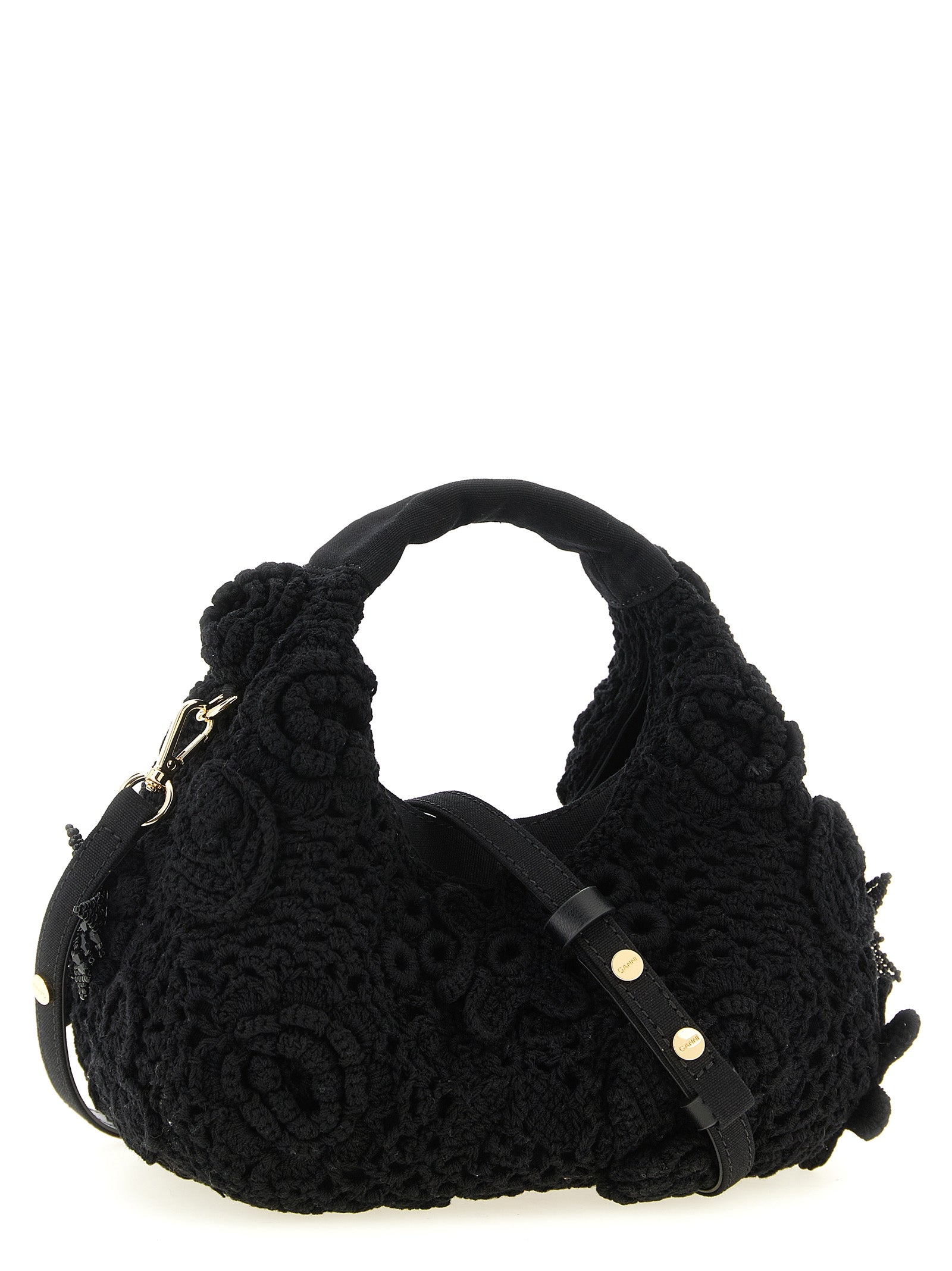 Black Organic Cotton Handbag