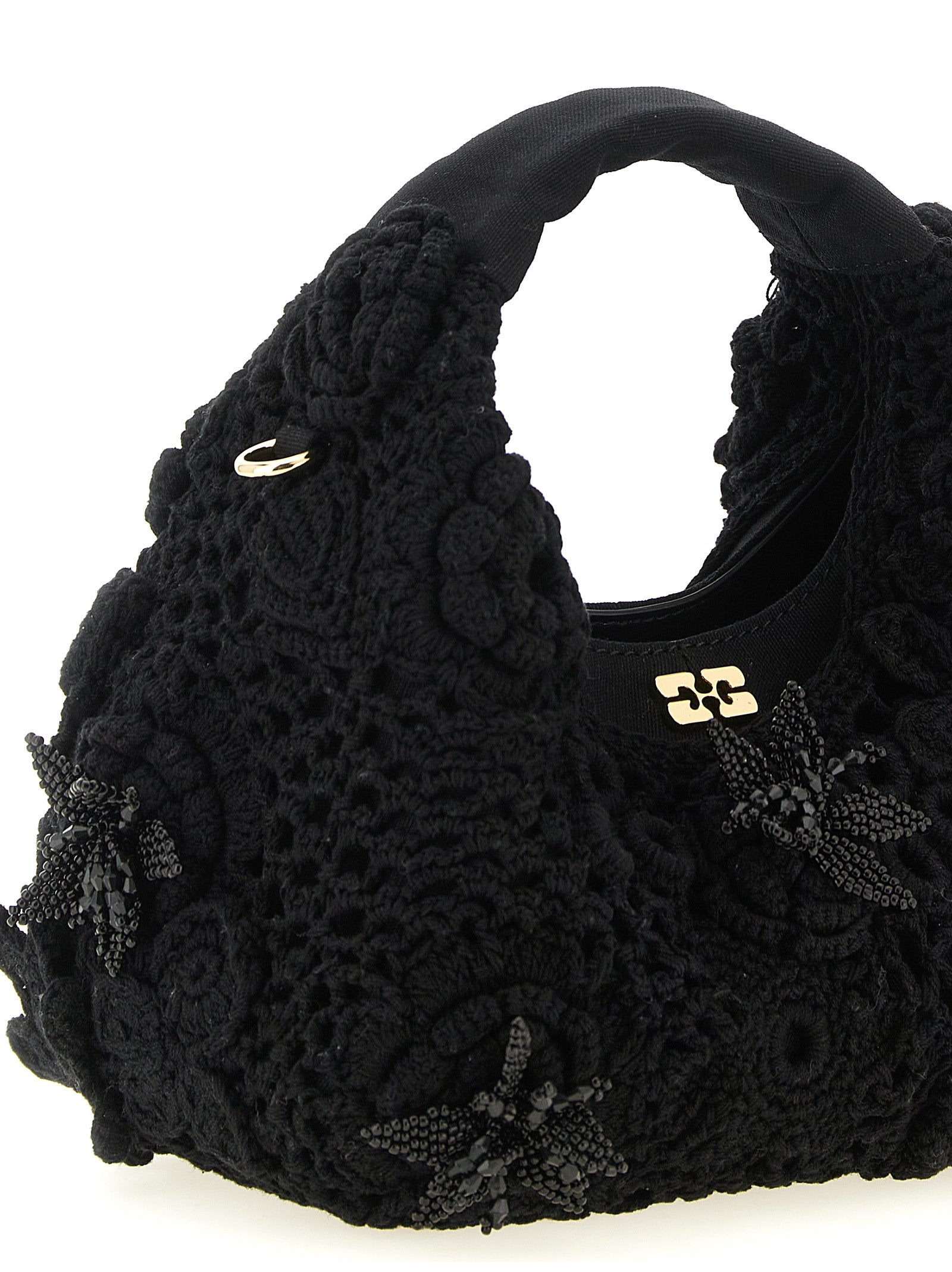 Black Organic Cotton Handbag