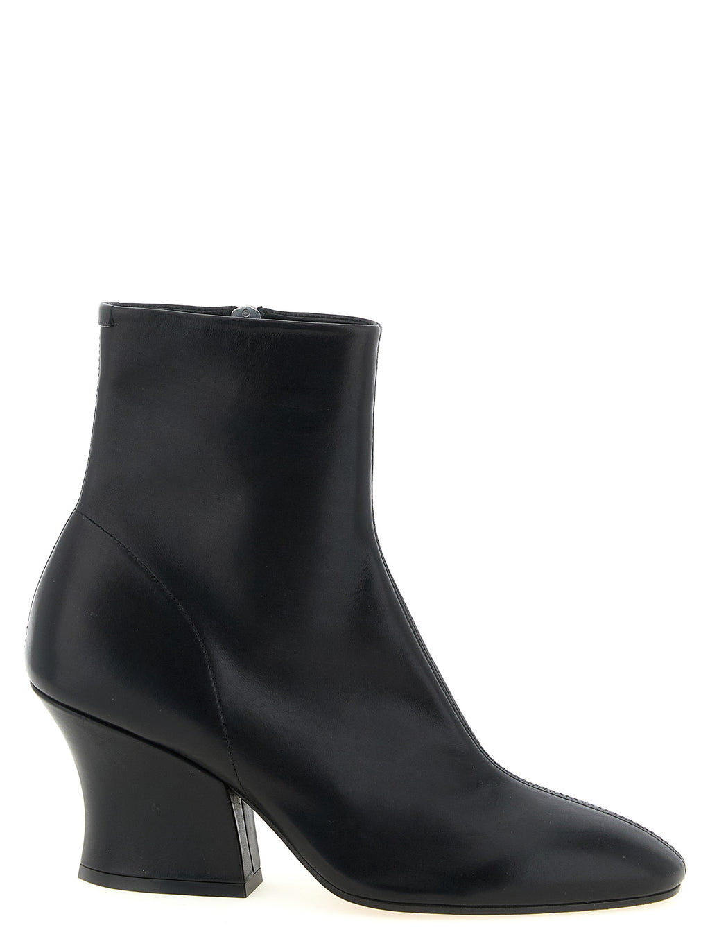 Calfskin Lune Ankle Boots