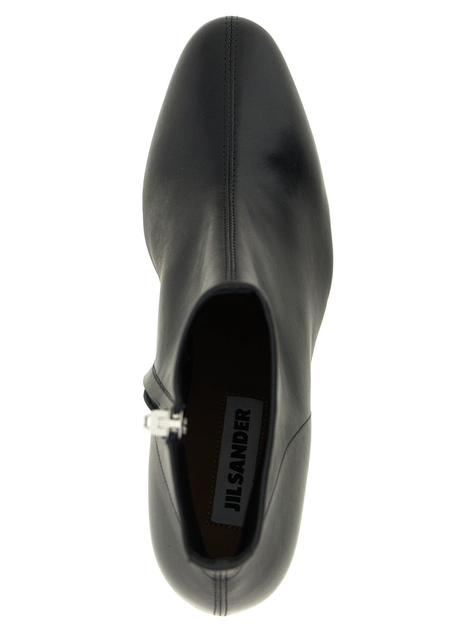 Calfskin Lune Ankle Boots