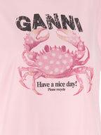 Pink Organic Cotton Crew Tee
