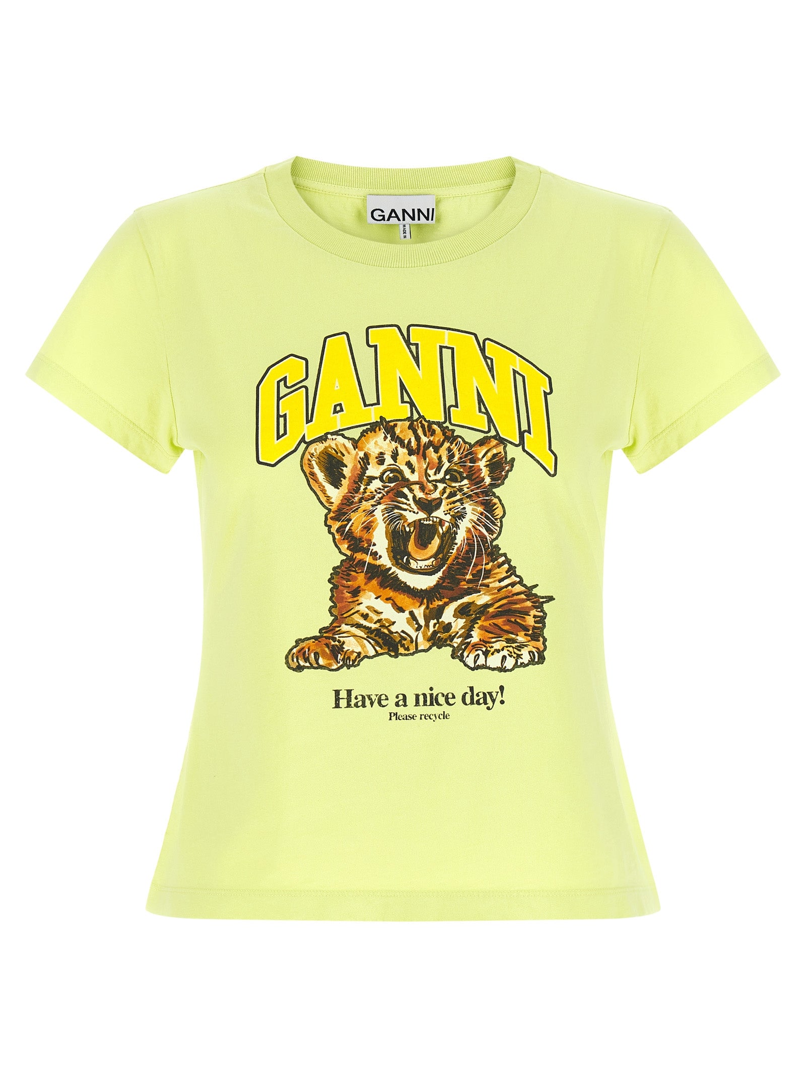 Organic Cotton Tiger Print T-Shirt