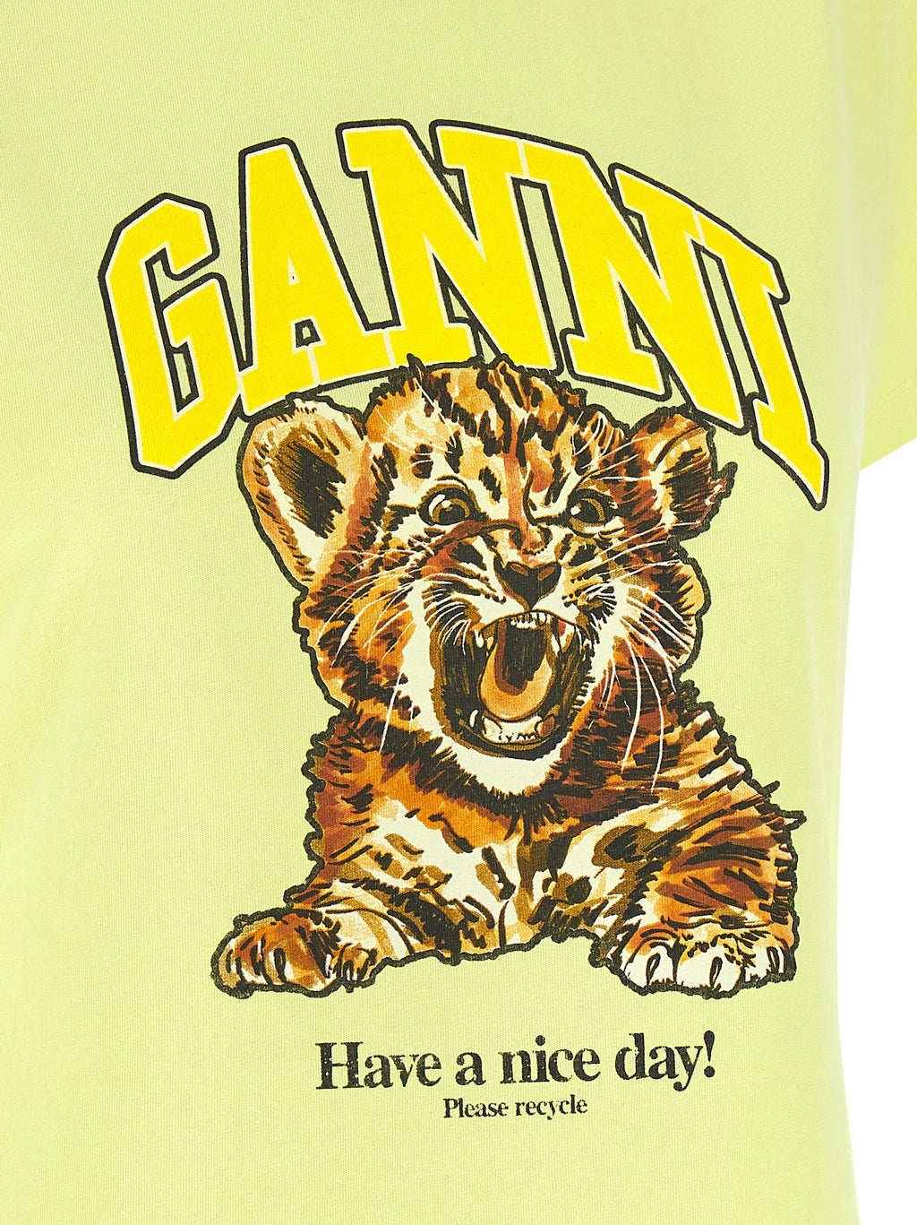 Organic Cotton Tiger Print T-Shirt