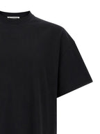 White/Black Cotton T-Shirt