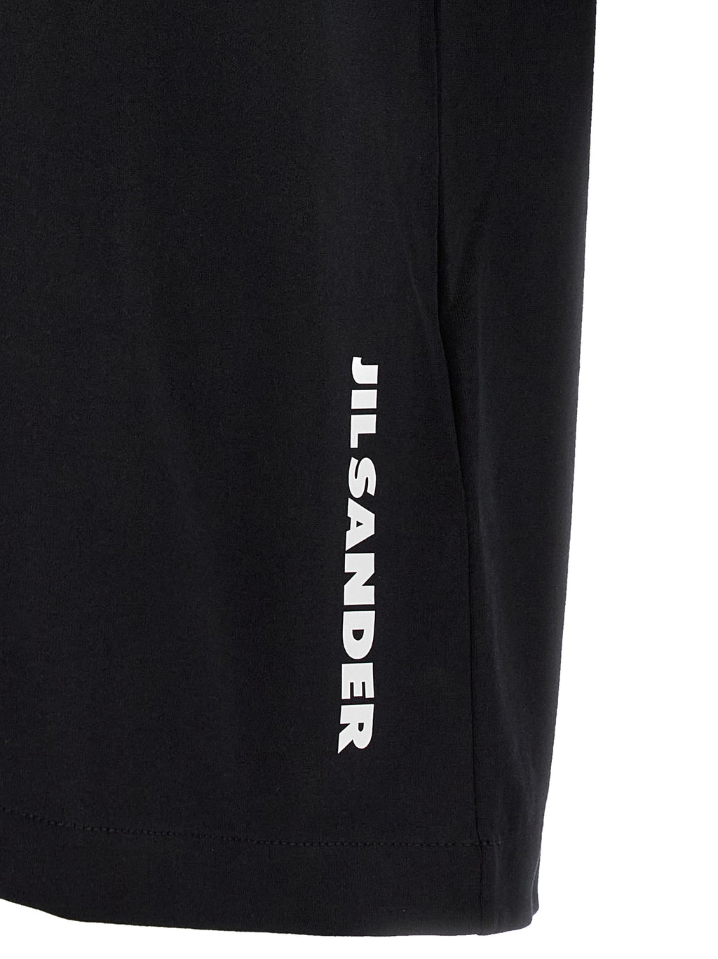 White/Black Cotton T-Shirt