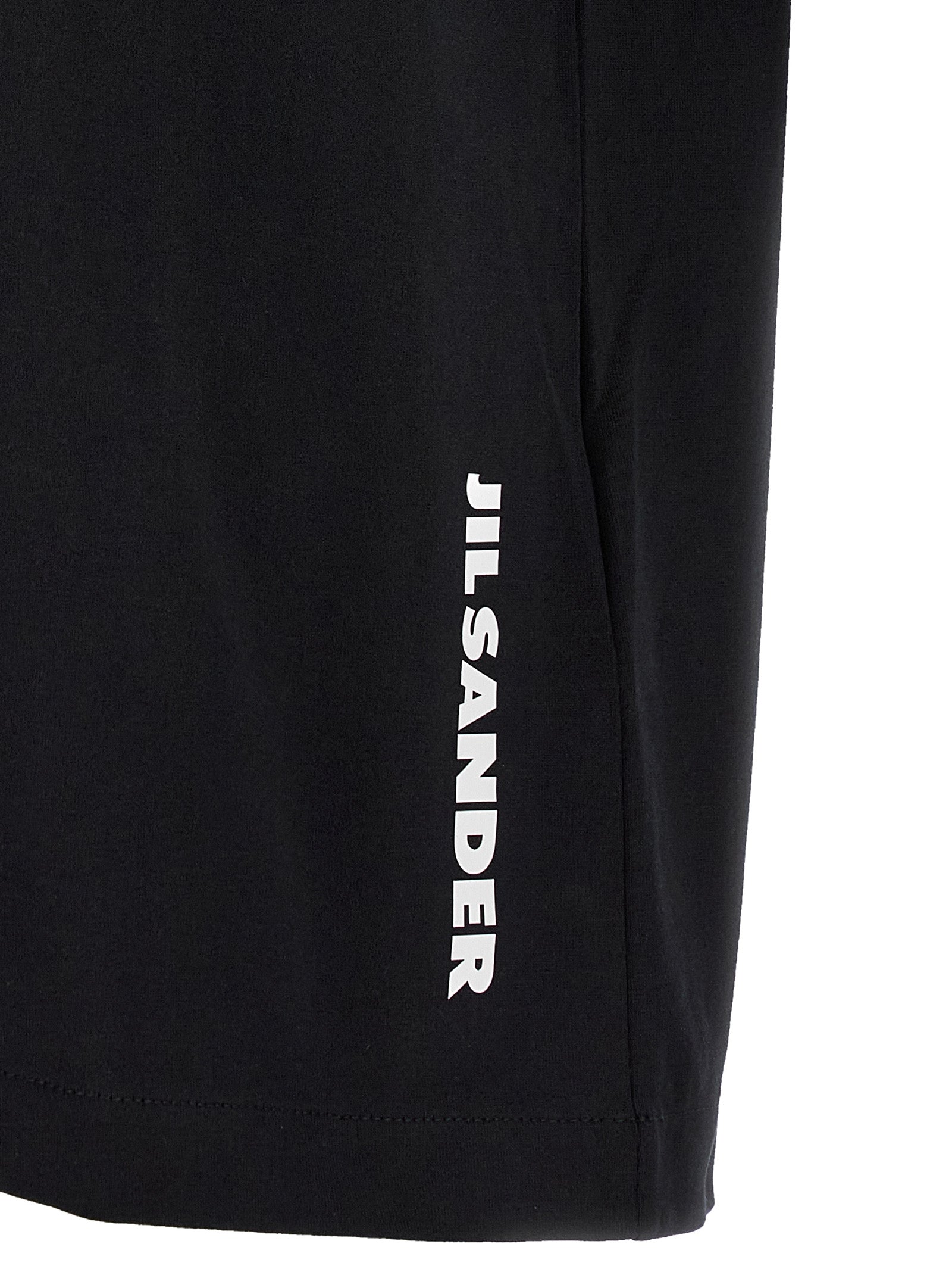 White/Black Cotton T-Shirt