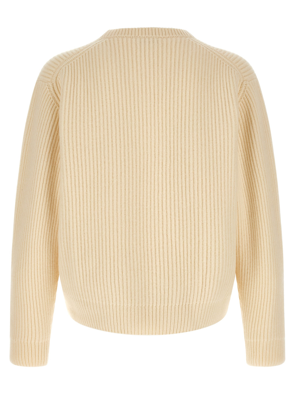 White Wool Cardigan