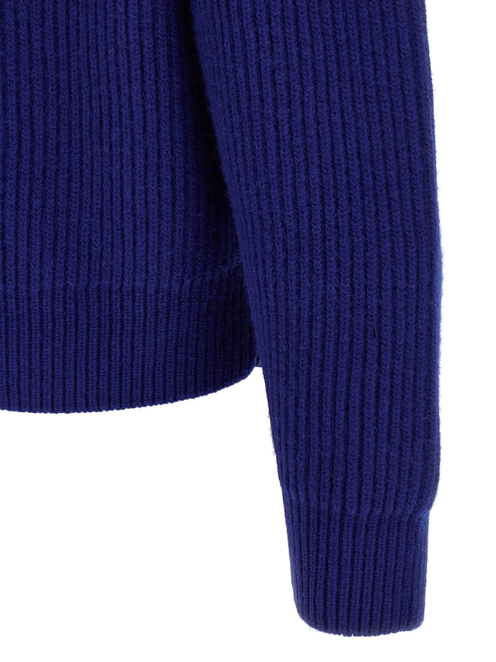 Wool Fisherman’s Rib Cardigan