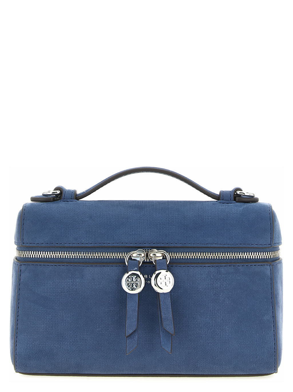 Blue Lamb Leather Romy Slim Shoulder Bag