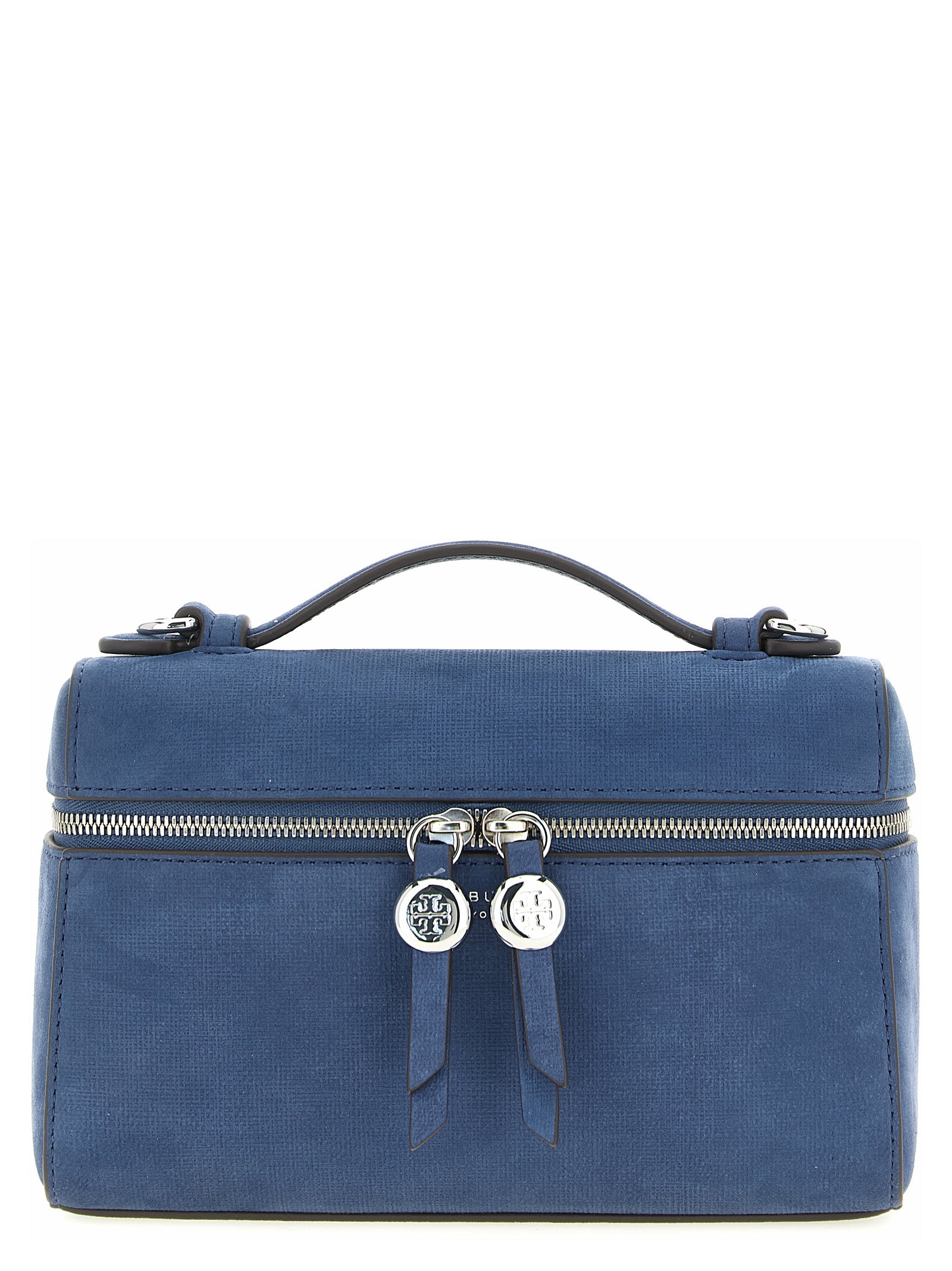 Blue Lamb Leather Romy Slim Shoulder Bag
