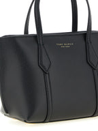 Black Cowhide Perry Mini Handbag