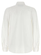 White Cotton Poplin Blouse