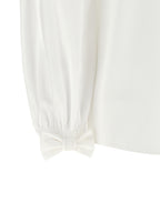 White Cotton Poplin Blouse