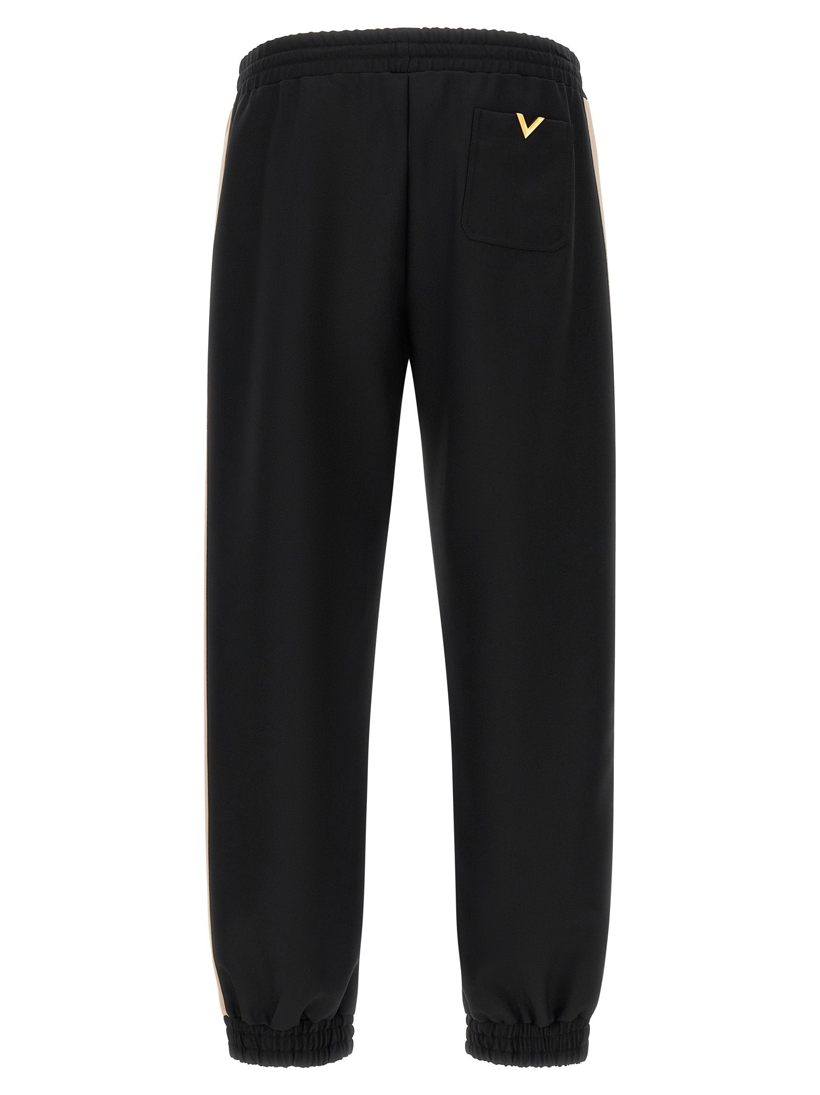 Technical Polyester Athletic Trousers