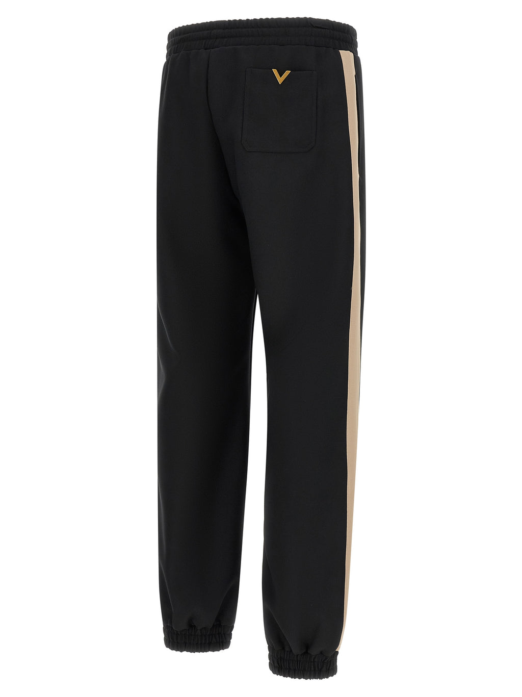 Technical Polyester Athletic Trousers