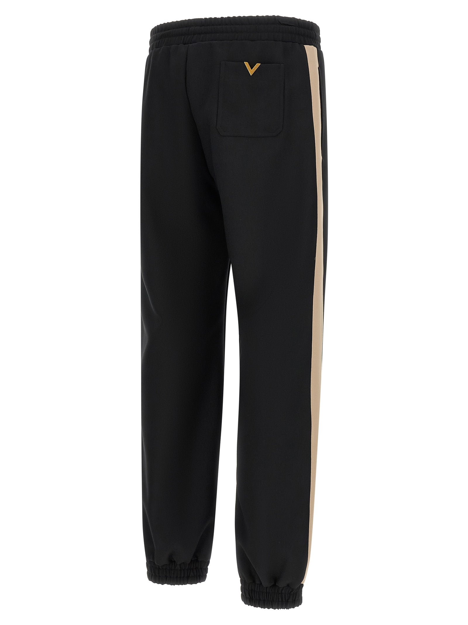Technical Polyester Athletic Trousers