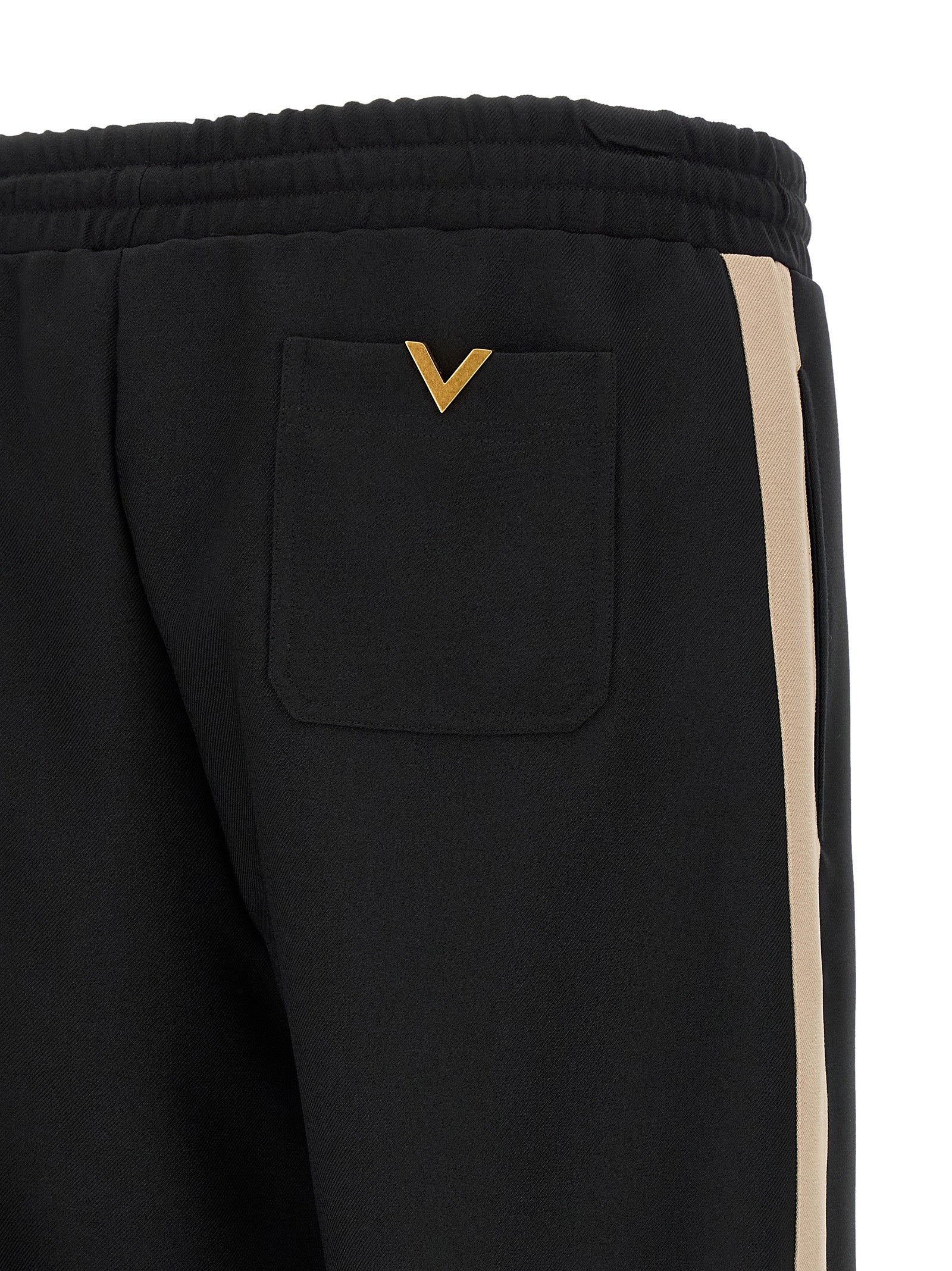 Technical Polyester Athletic Trousers