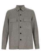 Linen Wool Silk Blouse