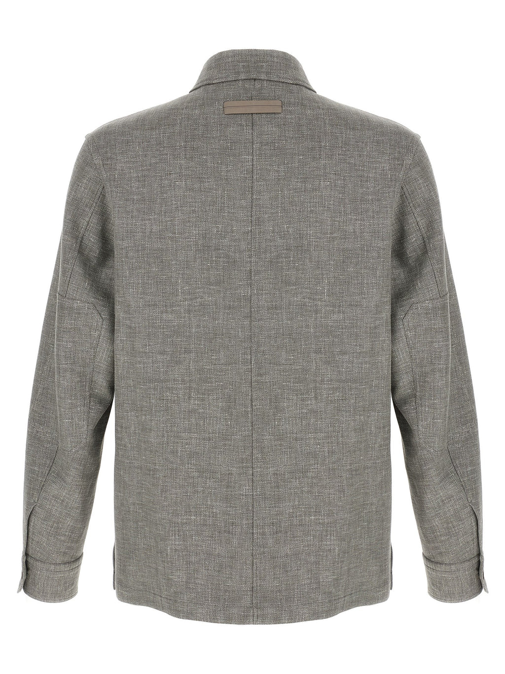 Linen Wool Silk Blouse
