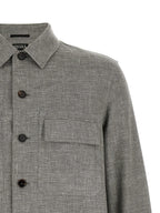 Linen Wool Silk Blouse