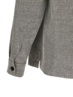 Linen Wool Silk Blouse