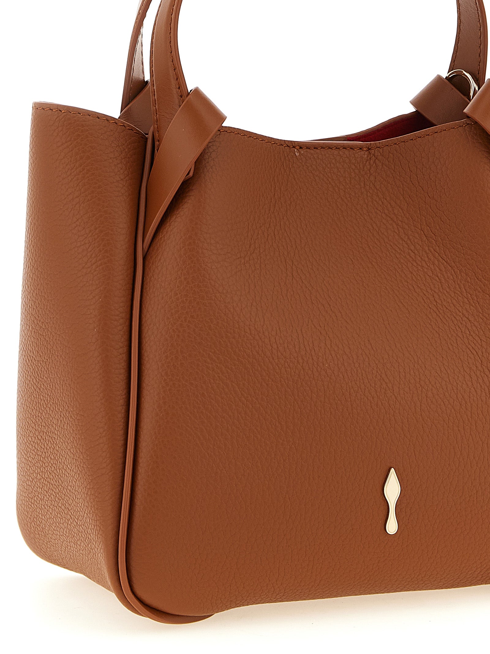 Mini Brown Calfskin Bettina Tote