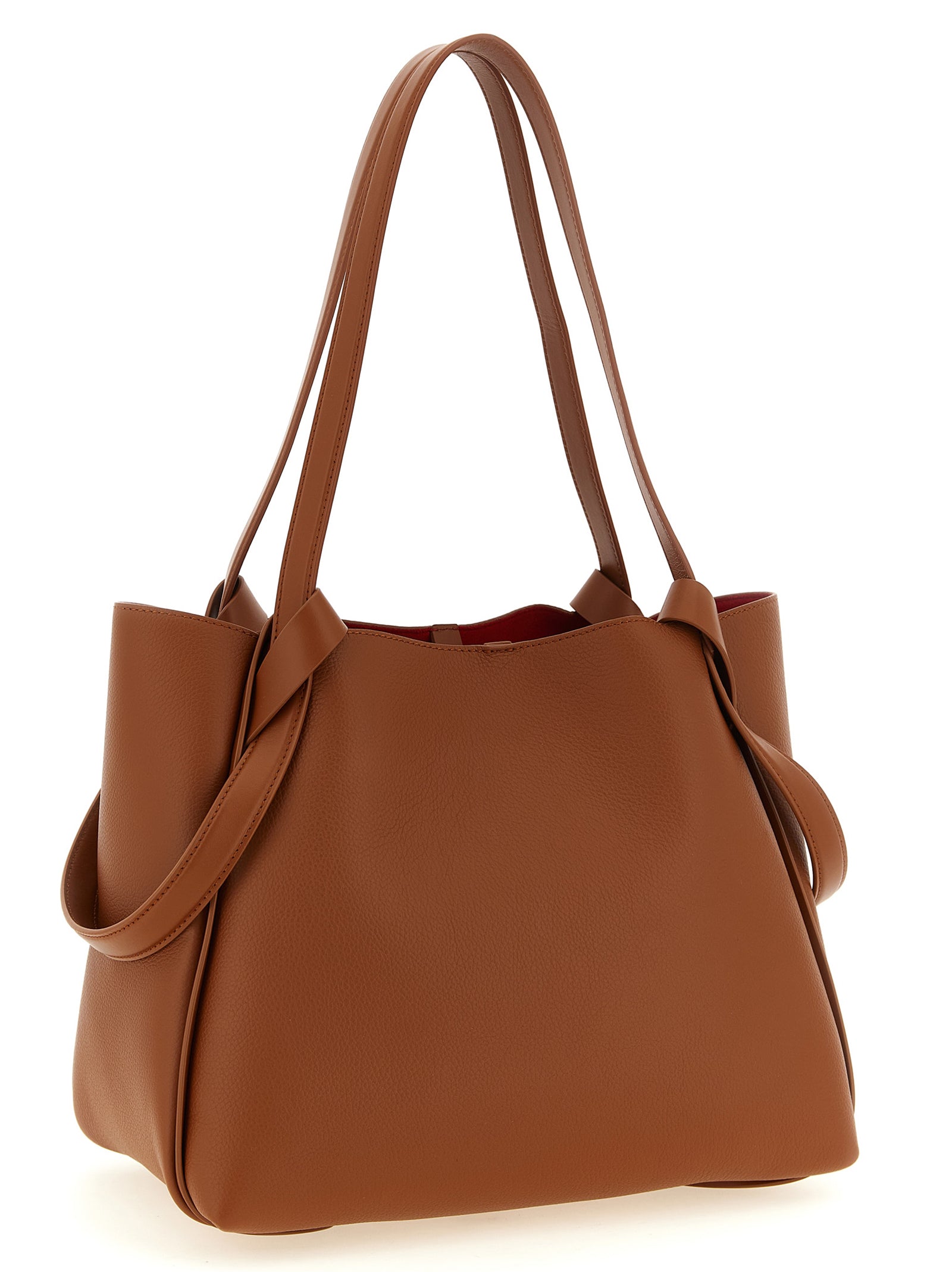 Bettina Small Brown Calfskin Tote