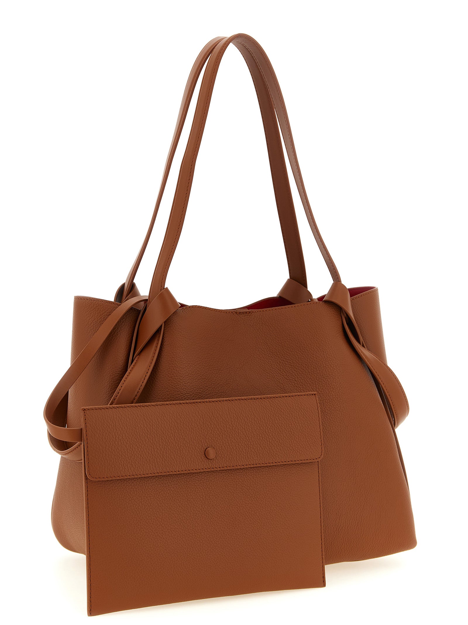 Bettina Small Brown Calfskin Tote
