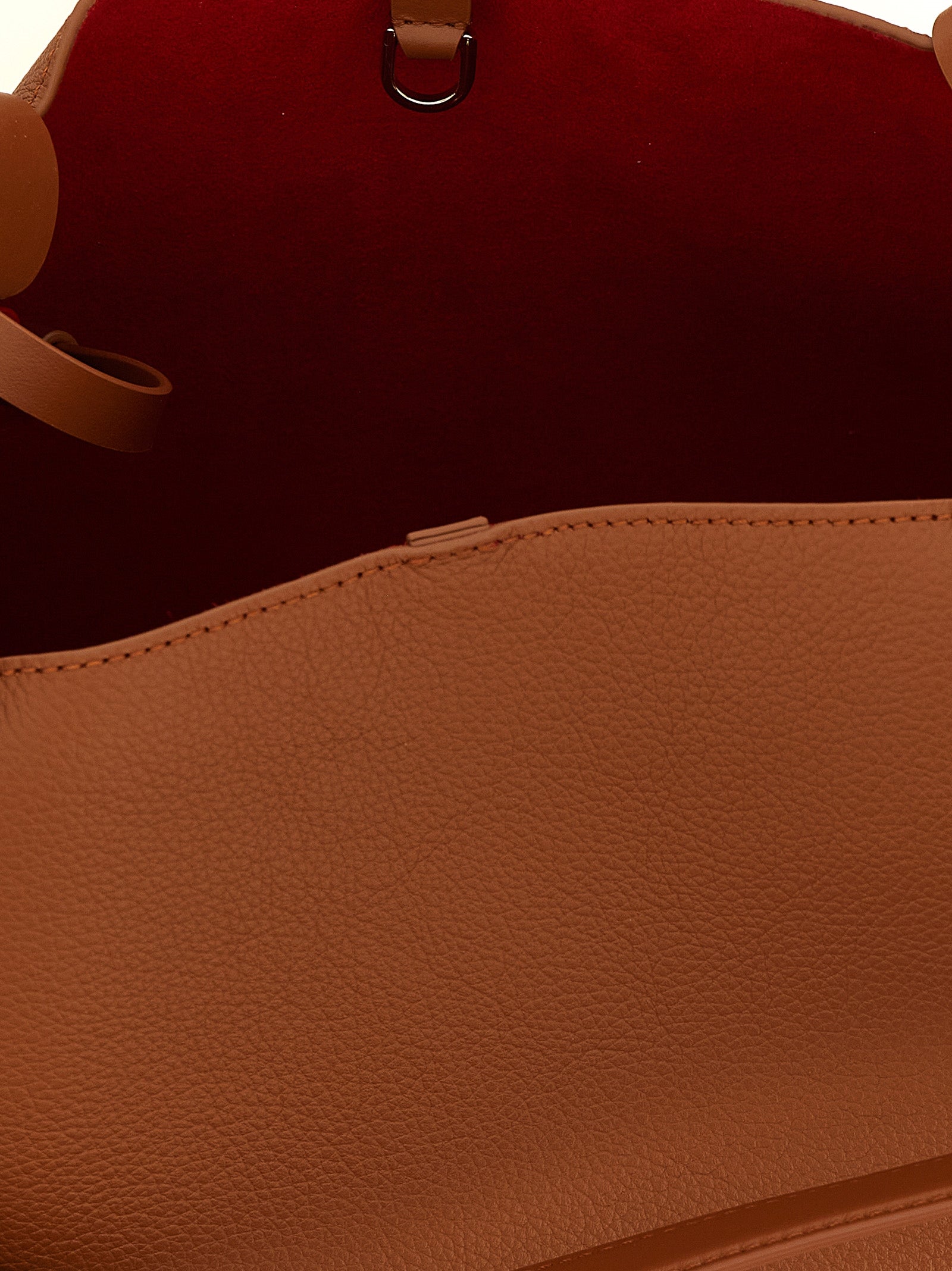 Bettina Small Brown Calfskin Tote