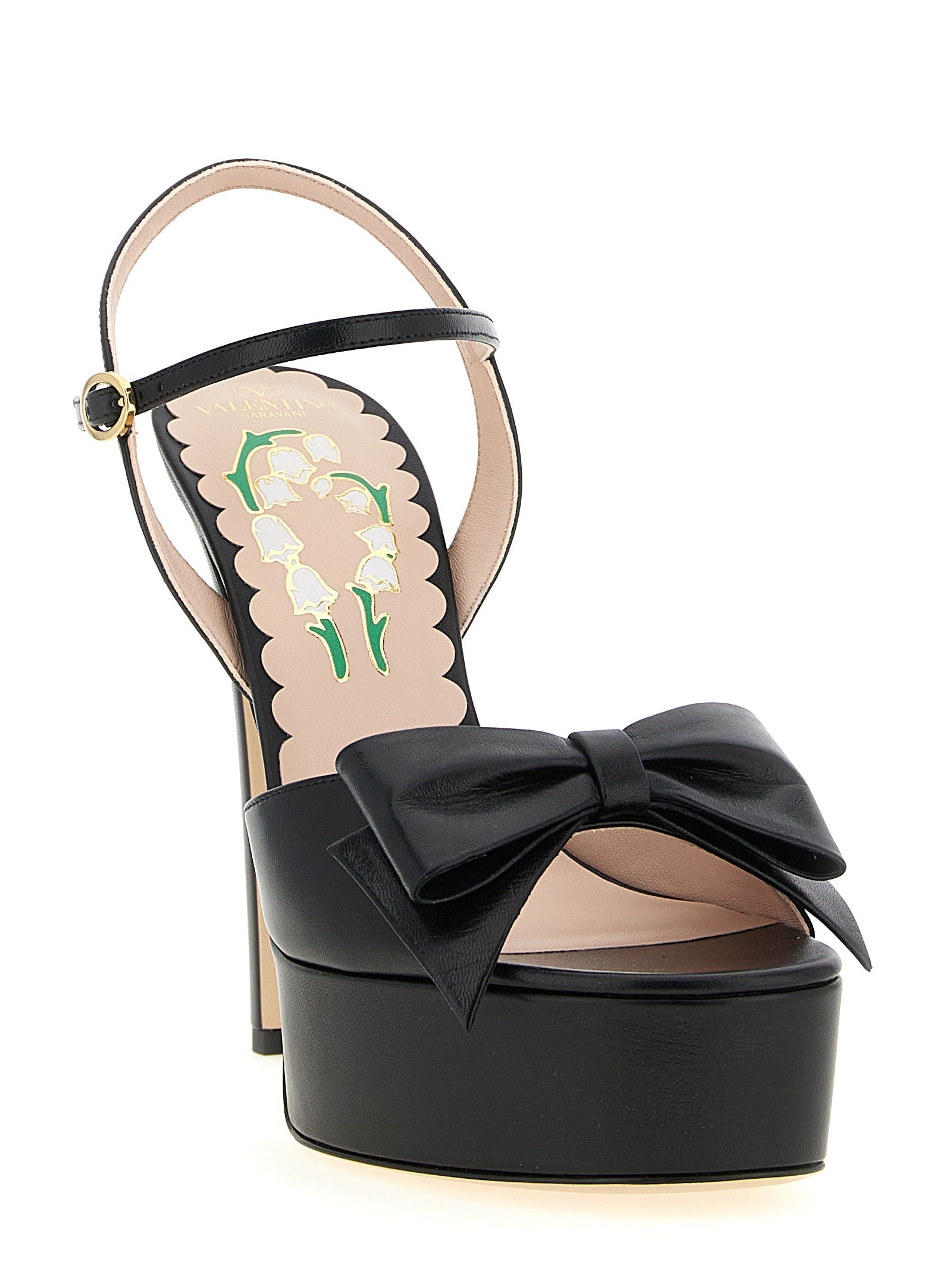 Calfskin Bowow Sandals