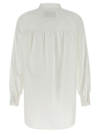 White Cotton Poplin Shirt