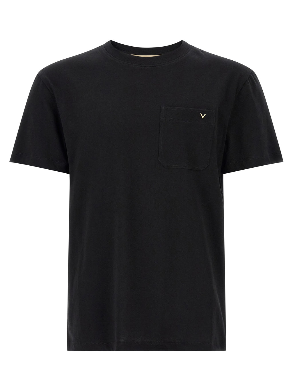 Black Cotton T-Shirt