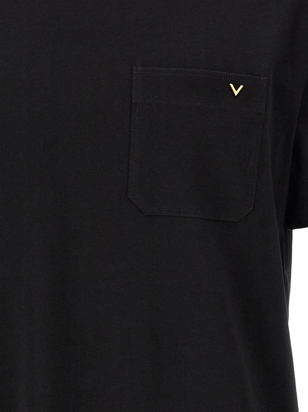 Black Cotton T-Shirt