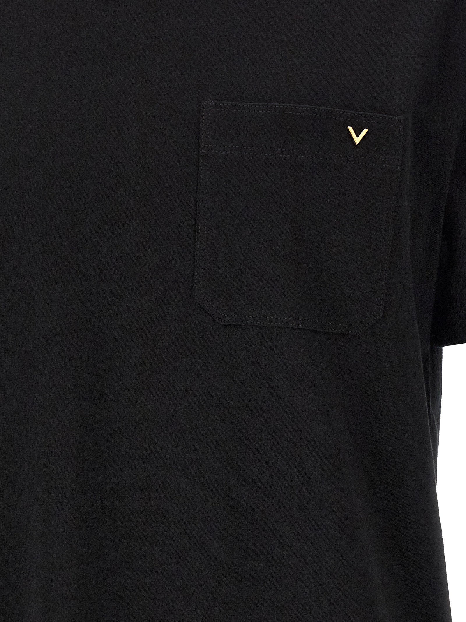 Black Cotton T-Shirt