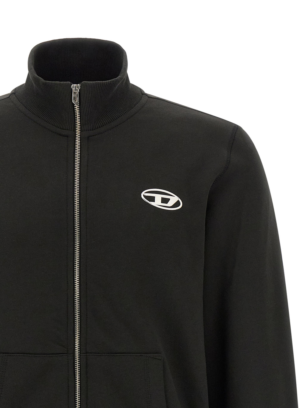Black Organic Cotton Sweatshirt