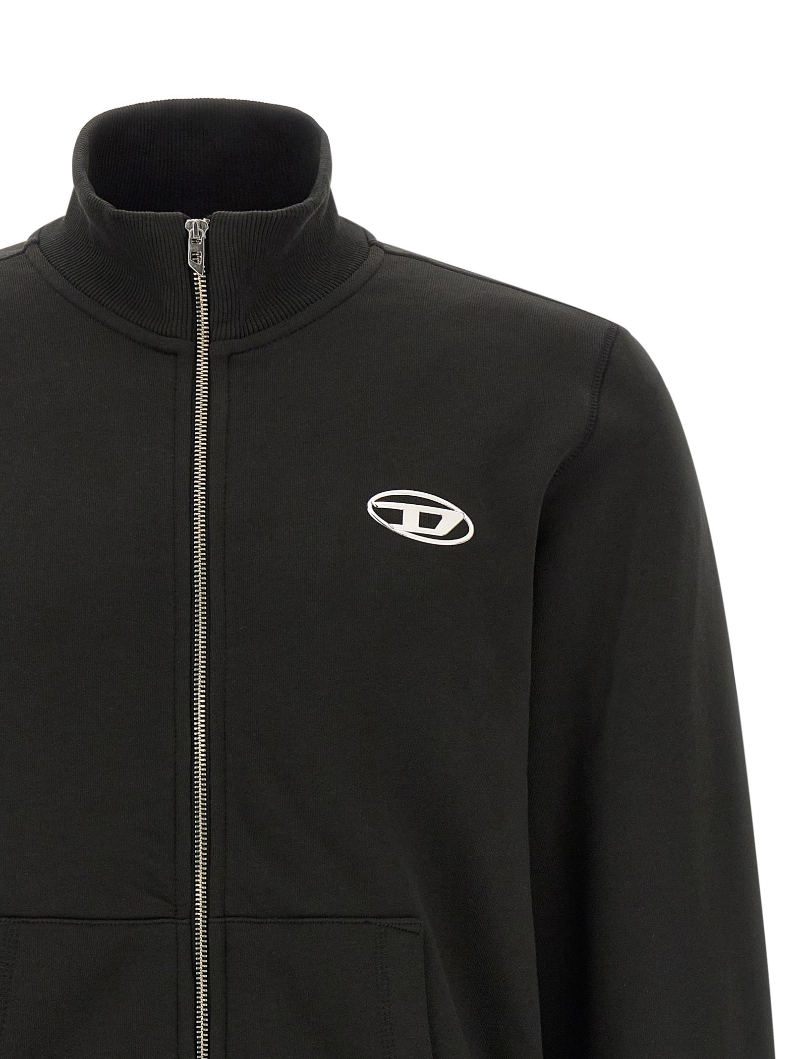 Black Organic Cotton Sweatshirt