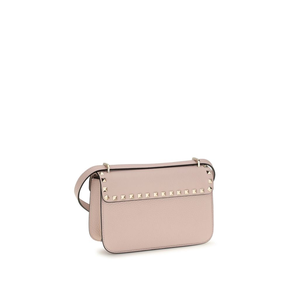 Rockstud Garnet Calfskin Mini Shoulder Bag