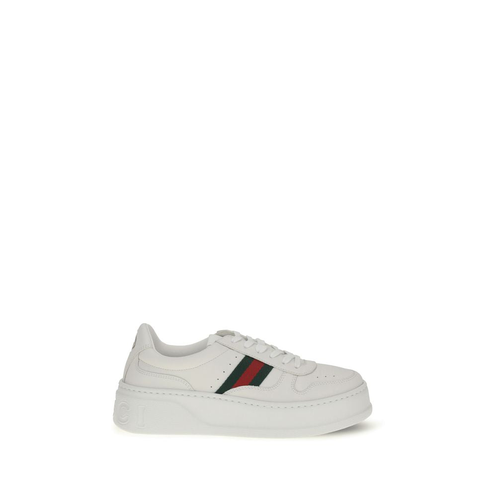 Oversized Calfskin Chunky Sneakers