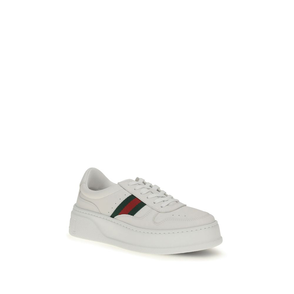 Oversized Calfskin Chunky Sneakers