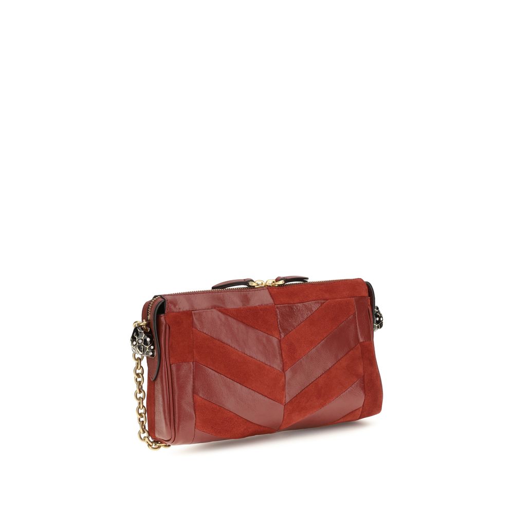 Calfskin Panthea Shoulder Bag