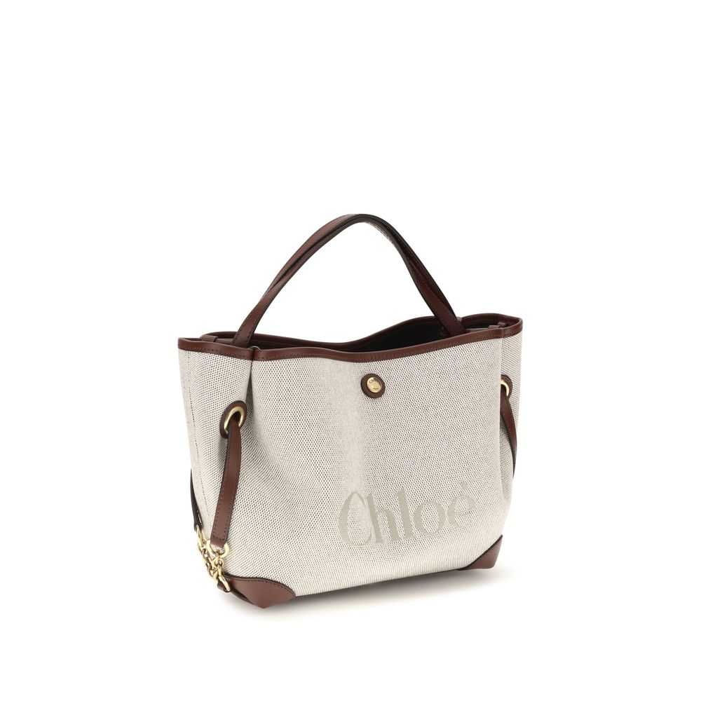 Clover Handbag Cotton Jacquard Canvas