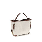 Clover Handbag Cotton Jacquard Canvas