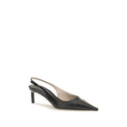Calfskin Slingback Pumps