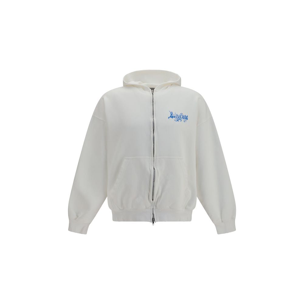 Sketchy Cotton Zip Hoodie