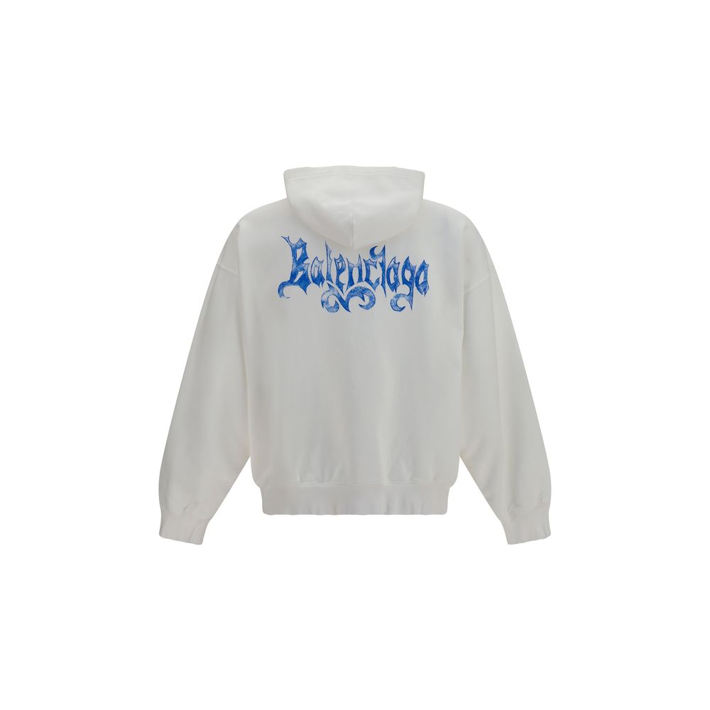 Sketchy Cotton Zip Hoodie