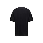 Oversized Black Cotton T-Shirt