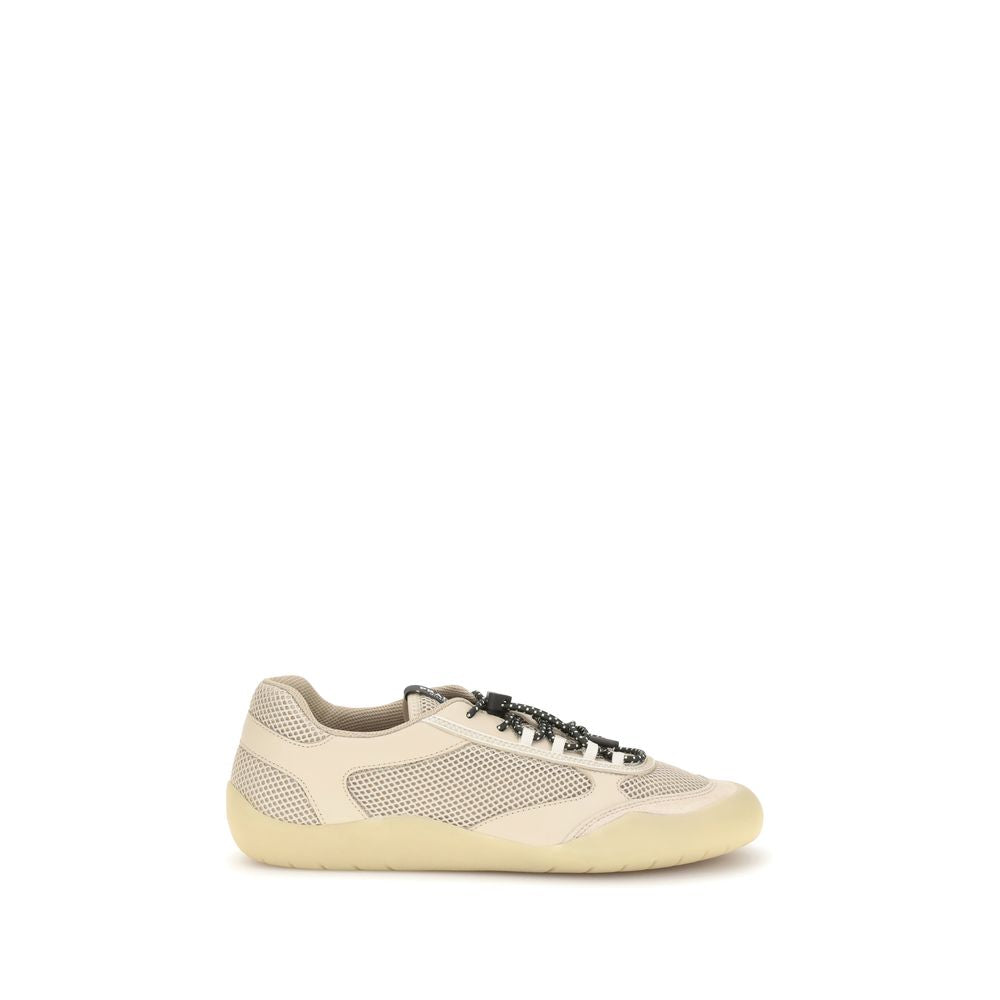 Beige Polyester Speedrock Sneakers