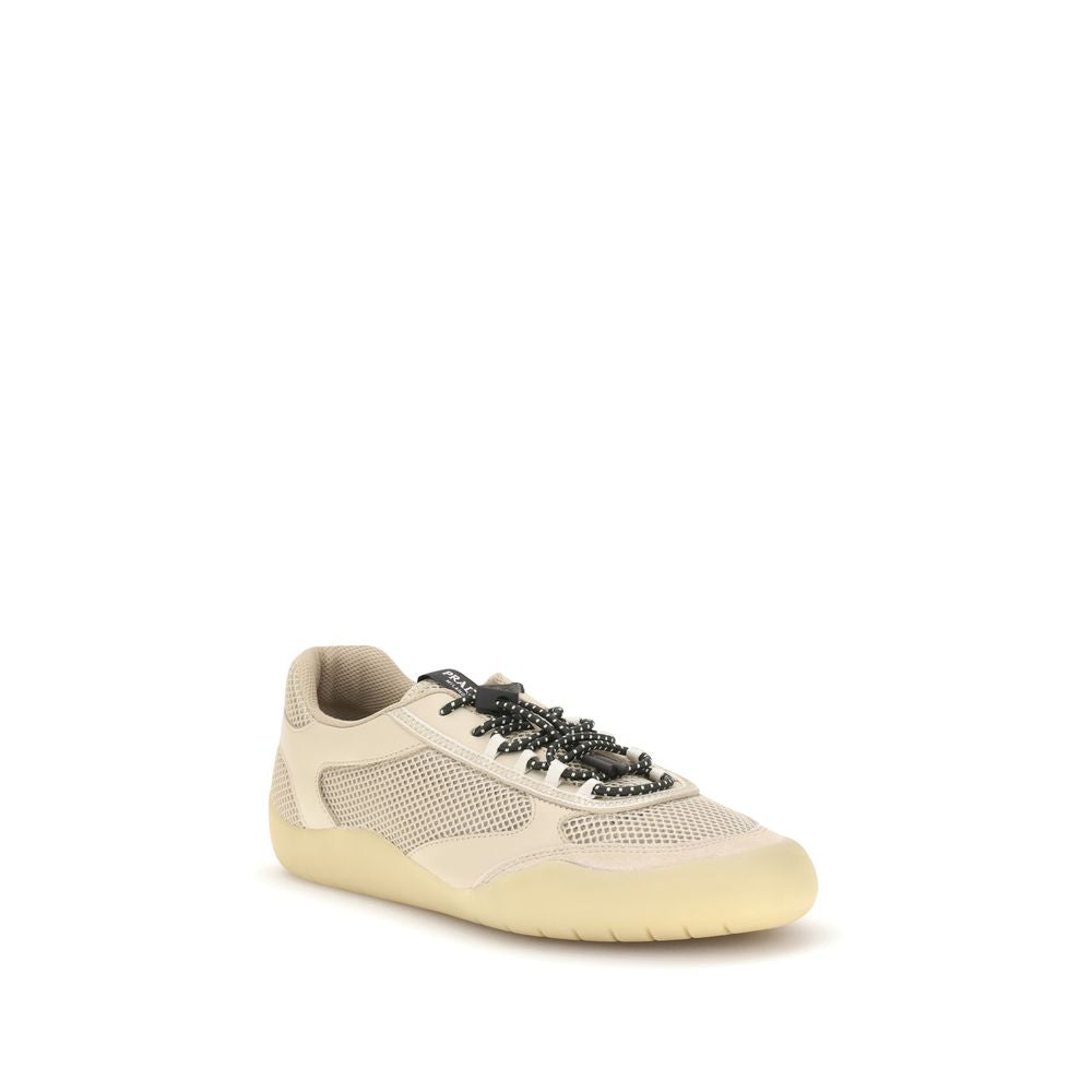 Beige Polyester Speedrock Sneakers